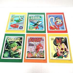 DC comics Super Hero 2005 postcards 6 pack